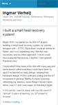 Mobile Screenshot of ingmarverheij.com